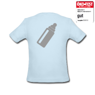 Disco-Nuckelflasche+Kinder-T-Shirt