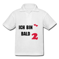 Kinder+-+Polo-Shirt+%22Ich+bin+bald+...%22