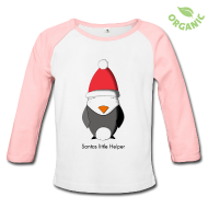 Langarm-Kinder-Shirt+%22Santas+little+Helper%22+girl